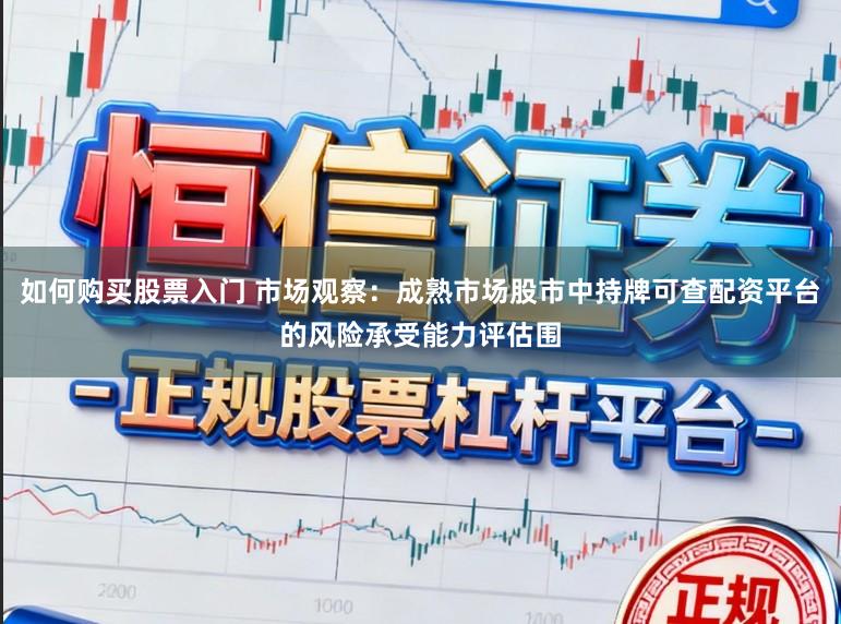 如何购买股票入门 市场观察：成熟市场股市中持牌可查配资平台的风险承受能力评估围
