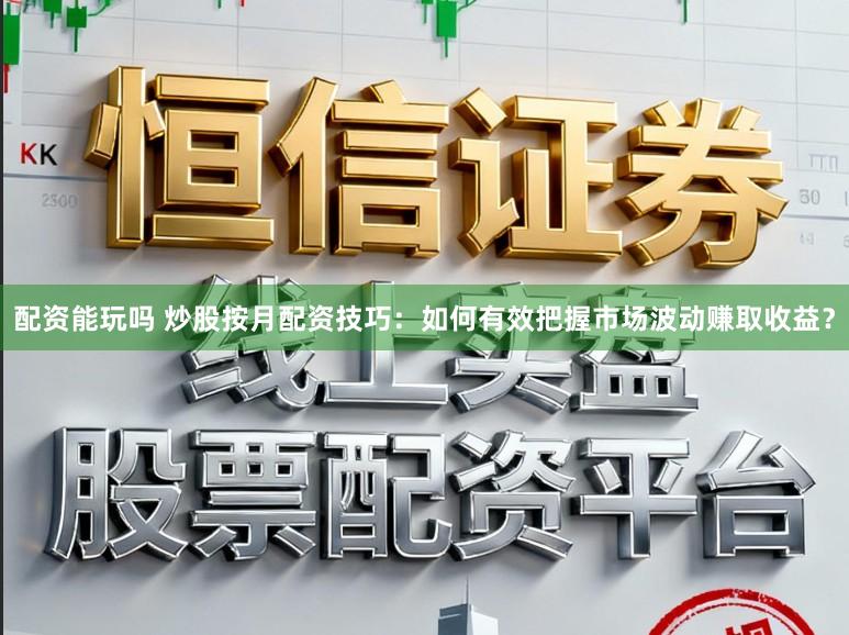 配资能玩吗 炒股按月配资技巧：如何有效把握市场波动赚取收益？